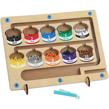 ColorMatch | Reconocer y aprender colores – Tablero de rompecabezas Montessori de colores y números